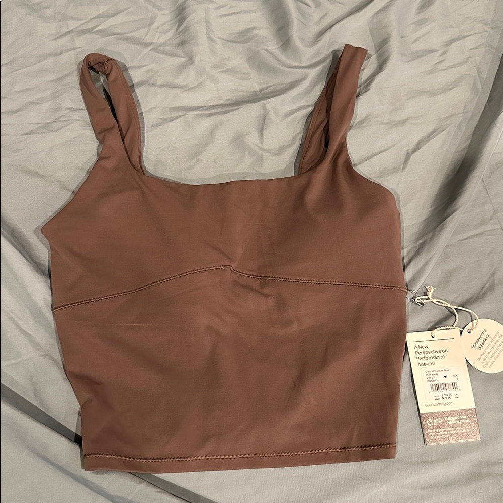 Vuori All the Form Support Tank in Huckleberry Size S NWT